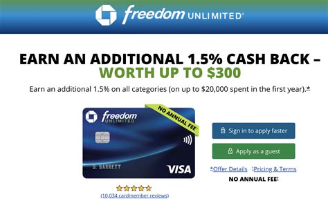 chase freedom unlimited 1.5x.